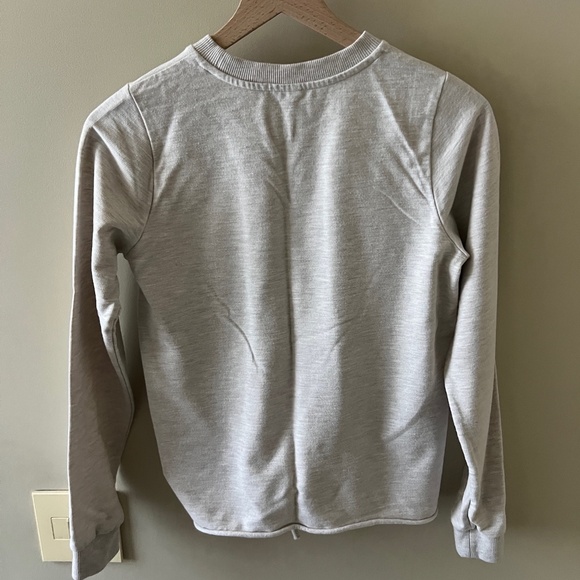 Asos Crew Neck Tie Detail Sweatshirt - Picture 2 of 3